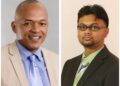 L-R Sherrod Duncan MP  and Fmr Mayor Ubraj Narine