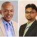 L-R Sherrod Duncan MP and Fmr Mayor Ubraj Narine