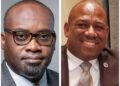 L-R Senior Counsel Roysdale Forde and Rickford Burke