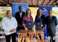 Signing Technical Cooperation Agreement - CAF, Trust for the Americas