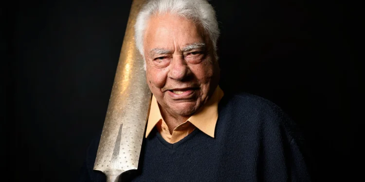 Former Lancashire and India cricketer Farokh Engineer has ‘always enjoyed life. I’ve never just existed, and even at this age I’m active’ Credit: Paul Cooper for The Telegraph