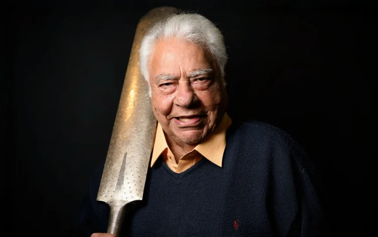 Former Lancashire and India cricketer Farokh Engineer has ‘always enjoyed life. I’ve never just existed, and even at this age I’m active’ Credit: Paul Cooper for The Telegraph