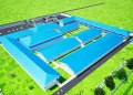 An artist’s impression of the New Christianburg Secondary School