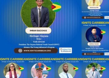 The seven Guyanese Honorees