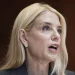 Attorney General Pam Bondi testifies during a Senate Appropriations Committee hearing on the President’s Fiscal Year 2026 Budget on Capitol Hill, Wednesday, June 25, 2025, in Washington. (AP Photo/Mariam Zuhaib)