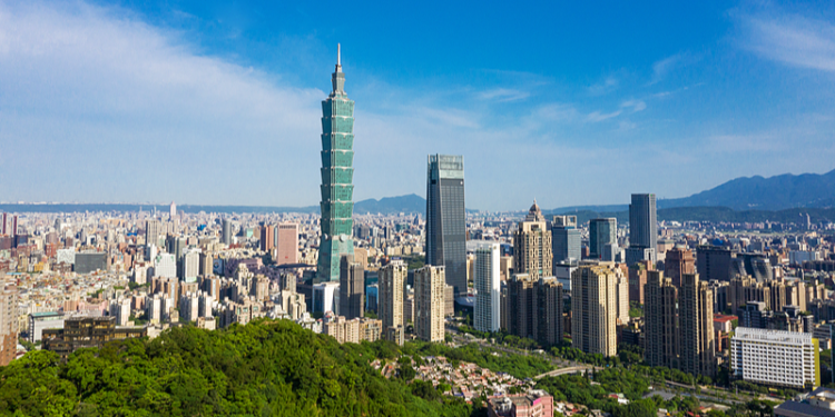 A file photo of the Taipei 101 skyscraper in Taipei, China's Taiwan region. /VCG