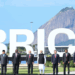 Leaders attending the plenary session on "Peace and Security and Reform of Global Governance" at the 17th BRICS Summit pose for a group photo in Rio de Janeiro, Brazil, July 6, 2025. /Xinhua