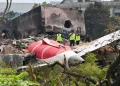 The site of the Air India plane crash in Ahmedabad, India, on June 13.Raju Shinde / Hindustan Times via Getty Images