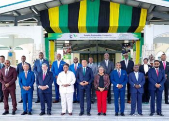 Heads of Government at the 49th Regular Meeting of the Heads of Government of the Caribbean Community, CARICOM - Montego Bay, Jamaica.
