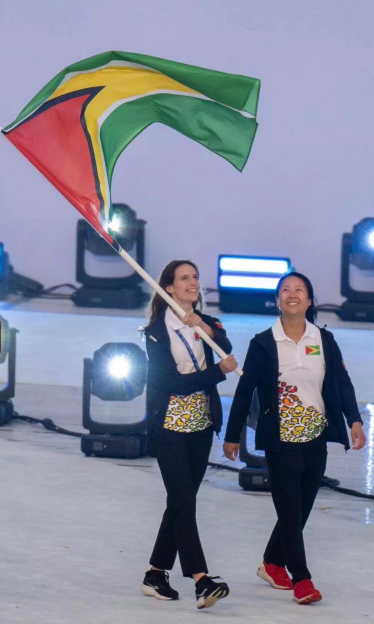 Ceili Peterson & Yvette Yong Opening ceremony