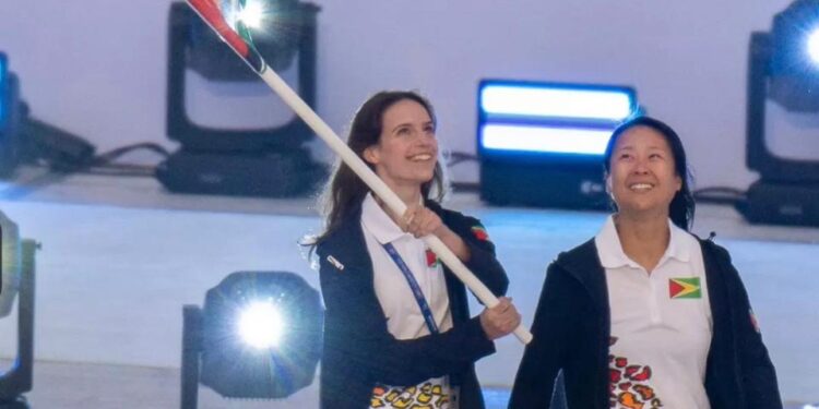 Ceili Peterson & Yvette Yong Opening ceremony