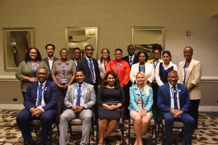 ctured in the Front Row from Left to Right: Dr. Horace Cox, Director, Surveillance, Disease Prevention and Control, CARPHA, Mr. Thulani Matesebula, Task Team Leader and Senior Health Economist, World Bank, Dr. Lisa Indar, Executive Director, CARPHA, Dr. Edit Velényi, Co-Task Team Leader and Senior Health Economist, World Bank and Dr. Mark Sami, Director, Corporate Services, CARPHA.