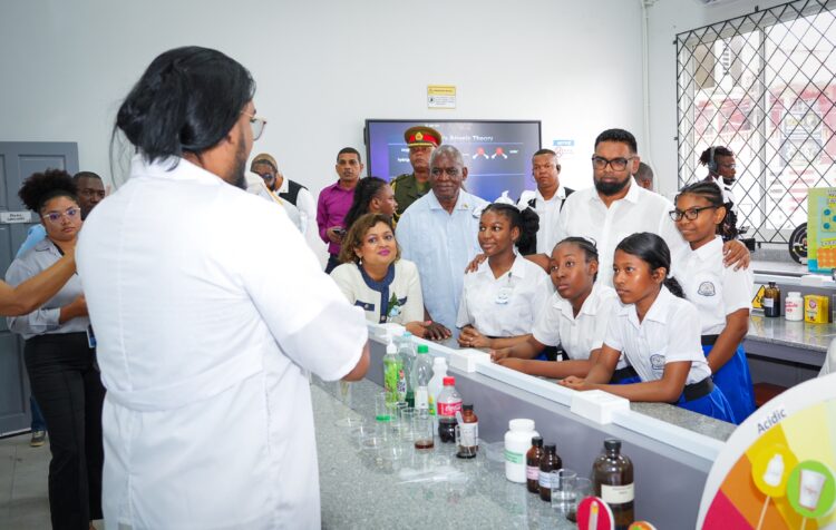 His Excellency President Dr Irfaan Ali described the St George’s School of Sciences as a pioneering step in reshaping Guyana’s educational landscape and as a “new model of education” tailored for the modern era.
The school, officially commissioned today in Georgetown, stands as the country’s first secondary institution solely dedicated to scientific education—an initiative, the President said, that promises to profoundly impact the academic and professional futures of Guyana’s youth.
“This is no ordinary school. It is a school of excellence, created for those with the hunger to learn and the commitment to achieve. Admission to this institution is not automatic—it is earned. Students must demonstrate strong competence in English, mathematics, and science, with marks that reflect discipline and potential.”
The school is equipped with smart classrooms featuring interactive boards, multimedia technology, and digital tools; state-of-the-art laboratories for science and information technology; and device-based learning whereby students will each receive a laptop, among other world-class facilities.
A new model of education
President Ali underscored that the school’s holistic curriculum marks a deliberate departure from the “narrow confines of rote learning”. Extended learning opportunities will be offered through tutorials, while students will also be required to participate in music, sport, foreign languages, technical and vocational education and training (TVET), and community service.
“We want to produce scientists with soul, technicians with talent, and leaders with compassion,” he stated.
“And let me emphasise—standards will be enforced. Students will be monitored for punctuality, attendance, and completion of assignments. Parents will be promptly notified of infractions. This school is not just about nurturing intelligence—it is about cultivating responsibility.”
The President highlighted the growing importance of STEM (Science, Technology, Engineering, and Mathematics) education in today’s rapidly evolving and technology-driven global economy.
“From climate change to artificial intelligence, from health to renewable energy, the challenges and opportunities of the 21st century demand problem-solvers who can think critically, analyse data, and innovate with purpose. In developing countries like Guyana, it is especially important, as it empowers young people to participate meaningfully in national development, close the digital divide, and compete on the global stage.”
He also emphasised that Guyana’s national transformation will require a new generation of scientific minds across sectors such as oil and gas, climate resilience, biotechnology, artificial intelligence, and healthcare.
“We need local talent to fill those roles. We need to train our children not just to get jobs—but to lead industries.”
President Ali further noted that his Government is currently building a national digital ecosystem that will connect classrooms, hospitals, government services, agriculture, commerce, and industry through the power of information and communication technology (ICT).
“As we roll out this system, we need to prepare our citizens for a digital future. We cannot do so unless science and technology assume greater importance within our education system. We need students to be equipped with the analytical skills, technical competencies, and creative mindset to thrive in a digitally connected and data-driven world. Without a strong grounding in science, we risk becoming consumers rather than creators in the digital age.”
He added that science education is a gateway to equality, teaching critical thinking, logic, and evidence-based decision-making.
“It empowers young people, especially those from marginalised communities, to challenge assumptions, solve real-world problems, and create innovative solutions.”
The Head of State added that while specialised learning is an idea long overdue in Guyana and represents a bold shift in the country’s academic approach, traditional schools, with their rigour and cultural legacy, will continue to serve as the bedrock of the nation’s education system.
He said that these traditional institutions must be complemented with specialised schools that focus on the arts and creative industries; agricultural science; engineering and robotics, and maritime studies and aviation technologies, among other areas.
“To all of Guyana, I wish to say that what was once a school reduced to ashes is now a symbol of resilience and reinvention. Let the St George’s School of Sciences stand tall and vindicate the confidence which we have placed in its role as a torchbearer of the type of education system we are rolling out across Guyana.”
The school is equipped with 10 classrooms, five laboratories (three for science, one for IT and one for home economics), and other state-of-the-art amenities. It also has the capacity to house about 250 students.
Minister of Education, the Honourable Priya Manickchand, and other Government officials were also at the event.