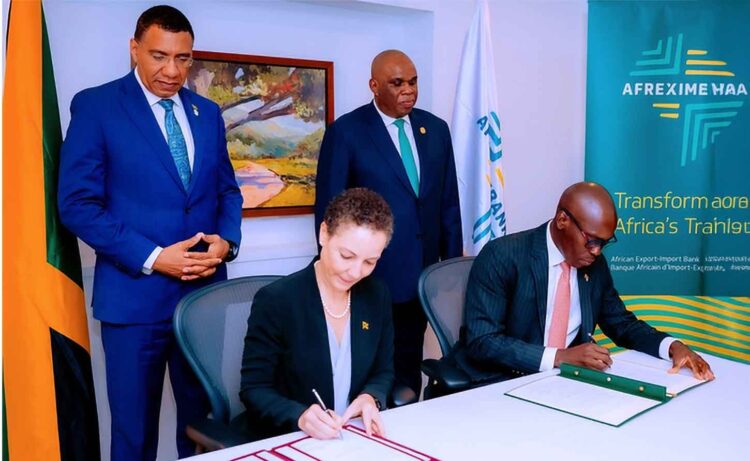 JAMAICA Becomes 13th CARICOM Nation to Join Afreximbank's US$3 Billion Regional Initiative