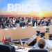 Chinese Premier Li Qiang addresses a plenary session of the 17th BRICS Summit in Rio de Janeiro, Brazil, July 6, 2025. Li spoke on topics including strengthening multilateralism, artificial intelligence, environment and climate change, and global health at the plenary sessions of the summit in Rio de Janeiro on Sunday and Monday. (Xinhua/Liu Bin)