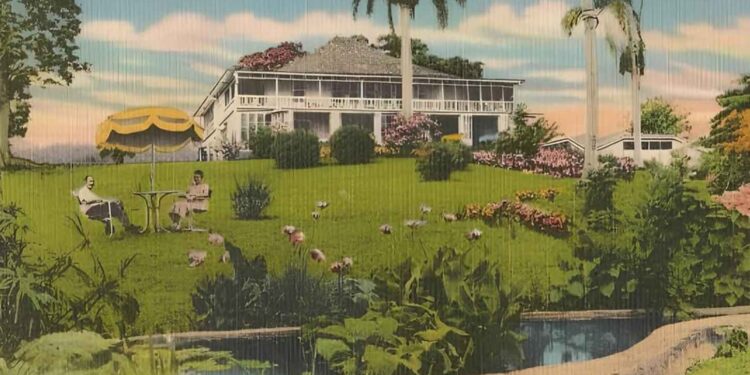 The Historic Fairfield Hotel in Fairfield, Montego Bay, the playground of the aristocracy