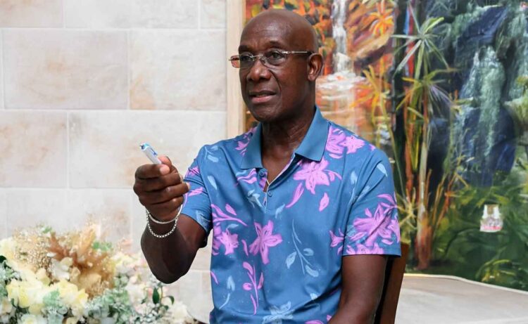Former Trinidad and Tobago Prime Minister Dr. Keith Rowley.