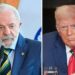 Brazilian President Luiz Inácio Lula da Silva and Donald Trump of the U.S. who announced a 50% tariff hike on Brazilian imports, effective August 1, 2025.