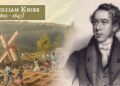 William Knibb was born in Kettering, Northamptonshire, in 1803. He came to Jamaica to replace his deceased brother Thomas and while in Jamaica he studied for a little over year to become a preacher and was attached to the Fullersfield Baptist Church in Westmoreland before being transferred to the Falmouth Baptist Church.