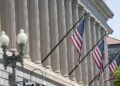 This file photo shows the Commerce Department building in Washington, D.C., the United States. (Xinhua/Liu Jie)