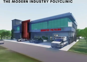 An artist’s impression of the modern Polyclinic