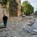 Residential buildings in Lviv were hit during the overnight strikes