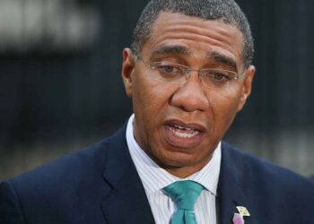 Prime Minister Andrew Holness