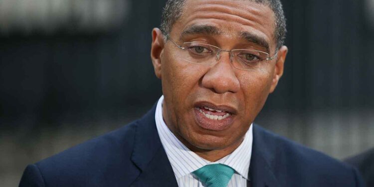 Prime Minister Andrew Holness