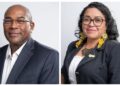 L-R AFC Presidential Candidate Nigel Hughes, and Prime Ministerial Candidate Laura George