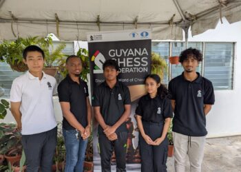 (L-R) Alexander Zhang, Anthony Drayton, Sachin Pitamber, Aditi Joshi, Kyle Couchman