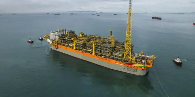 The ONE GUYANA oil platform (ExxonMobil photo)
