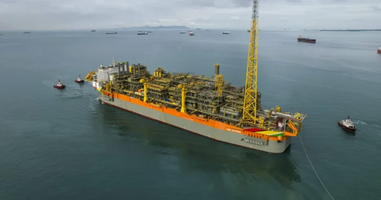 The ONE GUYANA oil platform (ExxonMobil photo)