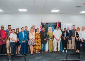 Representatives from Iwokrama, British Chamber of Commerce Guyana (BritCham) and Key stakeholders