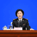 Sun Meijun, head of the General Administration of Customs, speaks at a press conference held by the State Council Information Office (SCIO) on China Customs' achievements in safeguarding borders and promoting high-quality development in the 14th Five-Year Plan period (2021-2025) in Beijing, capital of China, Aug. 25, 2025. (Xinhua/Chen Yehua)