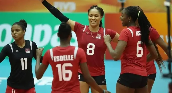 Trinidad and Tobago’s women’s volleyballers
