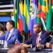 Dr Carla Barnett, CARICOM Secretary-General; Prime Minister of Jamaica Dr Andrew Holness, Chair, CARICOM ; Dr Terrance Michael Drew, Prime Minister, Saint Kitts and Nevis; H.E.Laurent Saint-Cyr, President-Counsellor of the Transitional Presidential Council (TPC), Haiti .