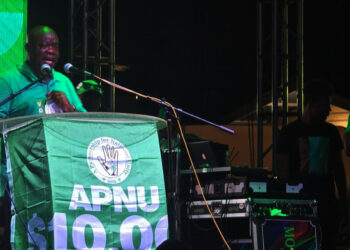 APNU Presidential Candidate Aubrey Norton