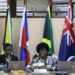 Regional Nursing Body Chair Nester Edwards (right) Outlines CARICOM nursing strategy