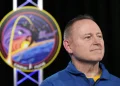 Astronaut Butch Wilmore is interviewed at Johnson Space Center on March 31, 2025, in Houston. (AP Photo/Ashley Landis, file)