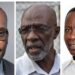 L-R Roysdale Forde S.C, Vincent Alexander and Lincoln Lewis