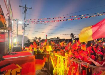 PPP General Secretary  and Vice President Bharrat Jagdeo speaking at the Stewartville Rally- August 24, 2025