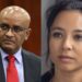 L-R Vice President Bharrat Jagdeo and VICE Investigative Reporter Isobel Yeung