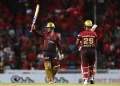 Munro and Pooran added 93 for the third wicket. © Getty