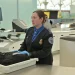 FILE: A TSA officer at the Denver International Airport.
Hyoung Chang/Denver Post via Getty Images