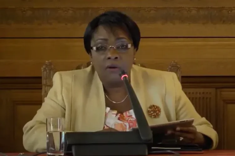 Judge Julia Sebutinde [Screengrab/Courtesy of Academy for Cultural Diplomacy's YouTube channel]