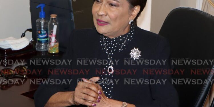 Prime Minister Kamla Persad-Bissessar. - File photo