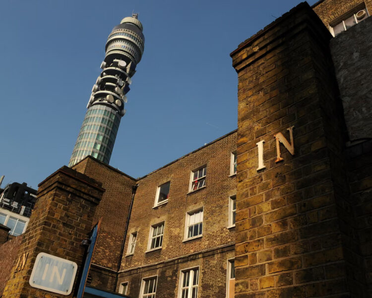The former Cleveland Street workhouse in Fitzrovia, London. The report suggests inmates in workhouses often produced materials for plantations and slave ships. Photograph: Jim Dyson/Getty Images