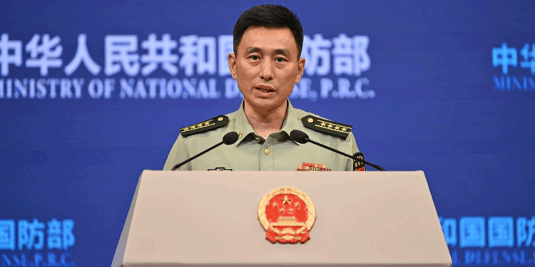 Zhang Xiaogang, spokesperson for the Chinese Ministry of Defense.
