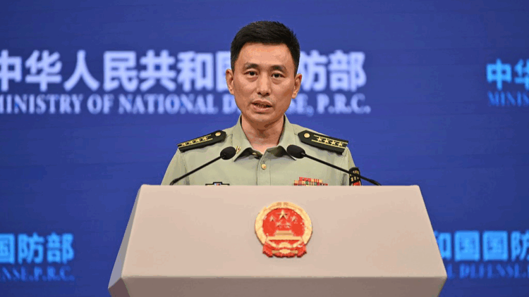 Zhang Xiaogang, spokesperson for the Chinese Ministry of Defense.