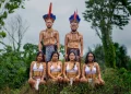 The AYONG group showcasing their cultural pride
